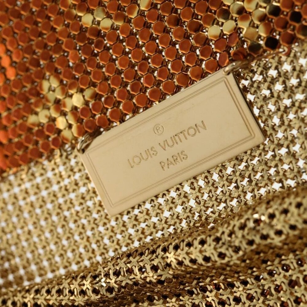 LOUIS VUITTON Monogram Mesh Frances Shoulder Bag Sequin M92287 LV Auth 44524SM - Picture 11 of 15